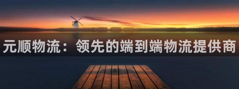 28圈怎么注册：元顺物流：领先的端到